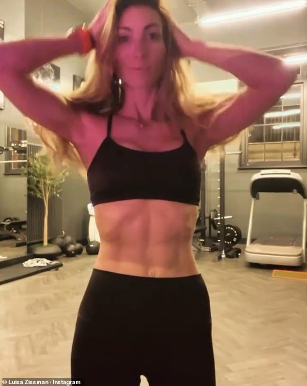 The Apprentice star, 36, once again proved her dedication to the gym as she took to Instagram with a stunning photo and clip on Tuesday