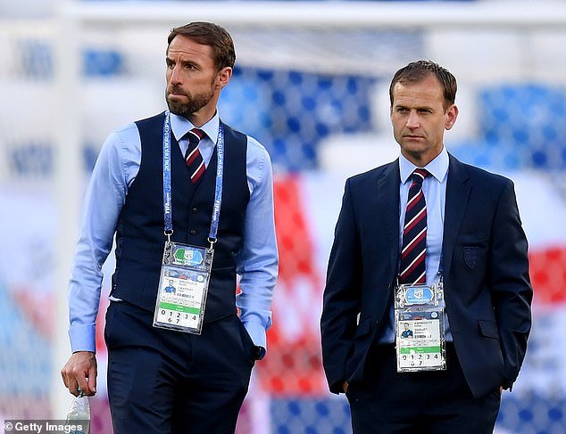 Together with Gareth Southgate (left), Ashworth helped lay the foundation for tournament success