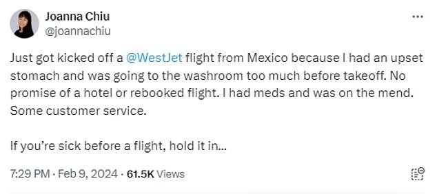 1707975922 323 Canadian woman kicked off flight from Mexico after going to