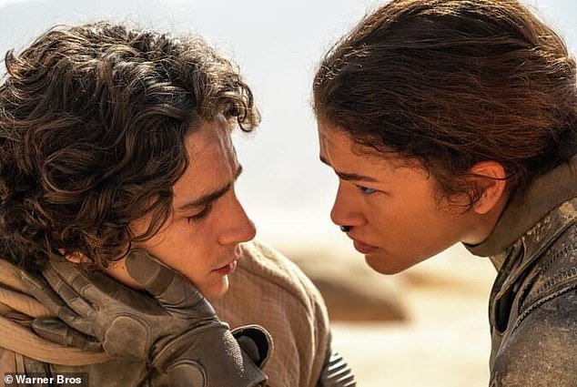 The new Dune sequel takes place immediately after the first film ended, when Paul (Timothee) and his mother joined forces with Chani (Zendaya).