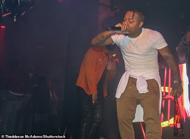 'I was standing on thin.  I drank so much syrup,” said Bow Wow, shown in January 2021 in Houston, referring to the combination of promethazine and codeine cough syrup mixed with soda