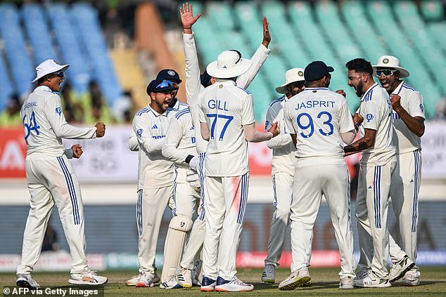 India is celebrating after Mohammed Siraj sacked England's Ollie Pope for 39 years