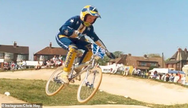 Within just a few years, Hoy was the second best BMX racer in Britain and ninth in the world.