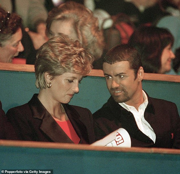 Diana and George the following year at A Concert of Hope