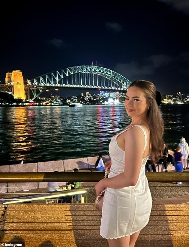 Tiffany Salmond pictured in Sydney last week