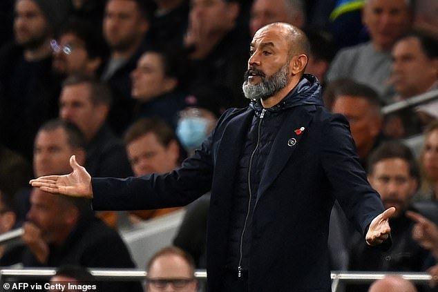 Nuno Espirito Santo had just 14 games in all competitions before being sacked
