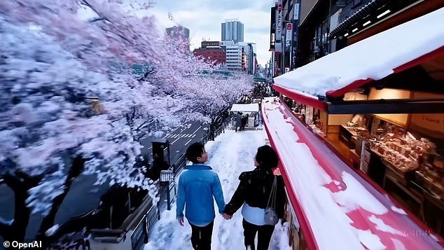Another AI-generated video of Tokyo in the snow has shocked experts with its realism