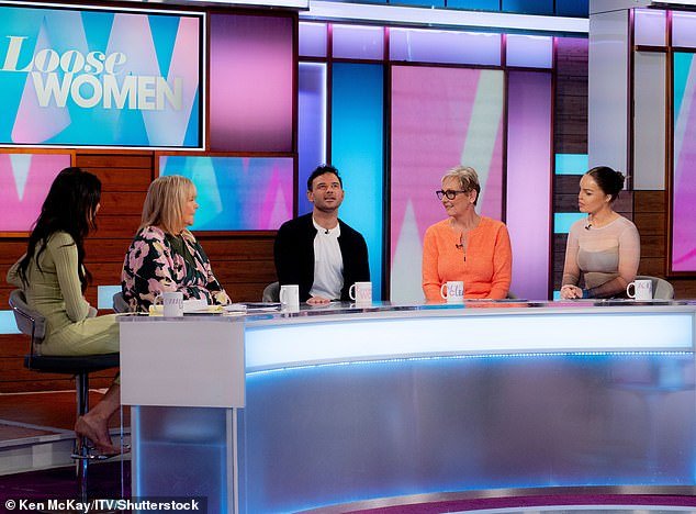 Speaking to Wednesday's Loose Women panel, Christine Lampard, Linda Robson, Sue Cleaver and Katie Piper-Ryan admitted the Eileen Grimshaw star became a mother to him