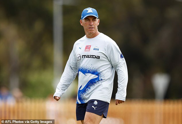 Alastair Clarkson will have to try to lift the Kangaroos from the bottom of the ladder without Thomas, despite his undoubted ability