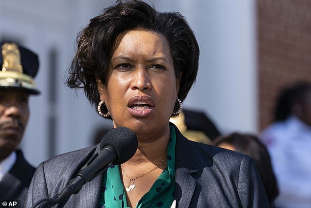 The Strong Futures pilot program was run by Democratic DC Mayor Muriel Bowser (pictured) and is the only one in the US to offer cash as a lump sum