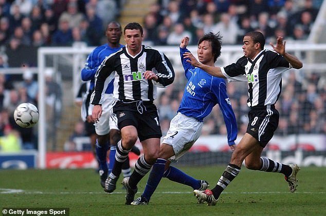 Li Tie enjoyed a successful first season at Everton in 2002-03 before breaking his leg