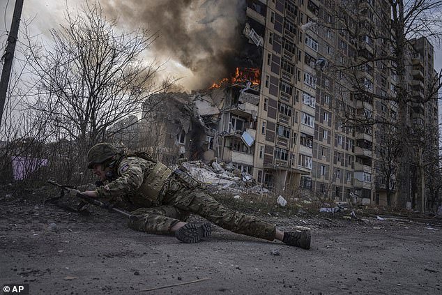The city of Avdiivka fell to Moscow last week after months of bloody fighting