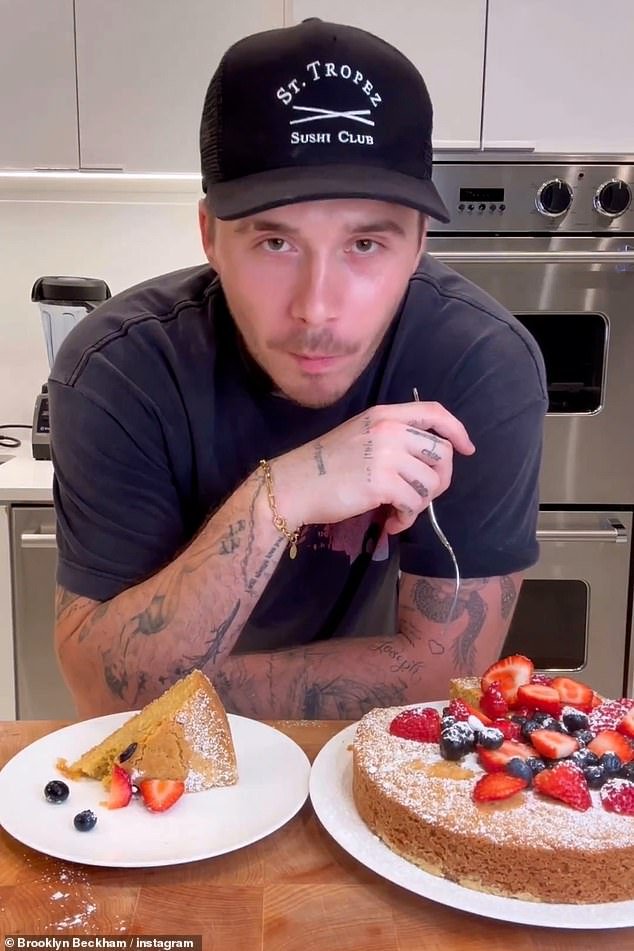 He has used his Instagram platform as a launching pad for a career as an aspiring celebrity chef, but he is often met with scathing critics over his videos.