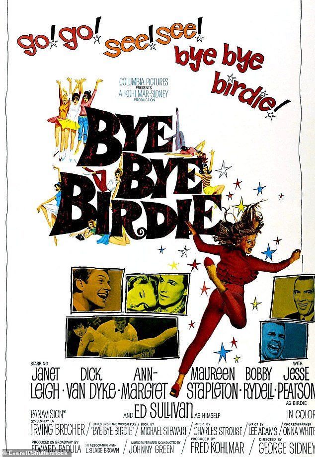 The star worked with Dick Van Dyke, Bobby Rydell and Janet Leigh in 1963's Bye Bye Birdie