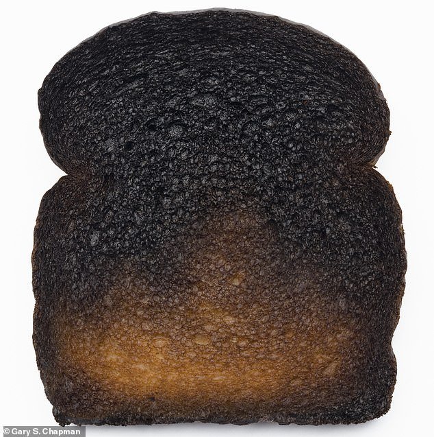 Burnt toast contains a chemical called acrylamide.  But it has also only been proven to be carcinogenic in animals, at a much higher dose than in human food
