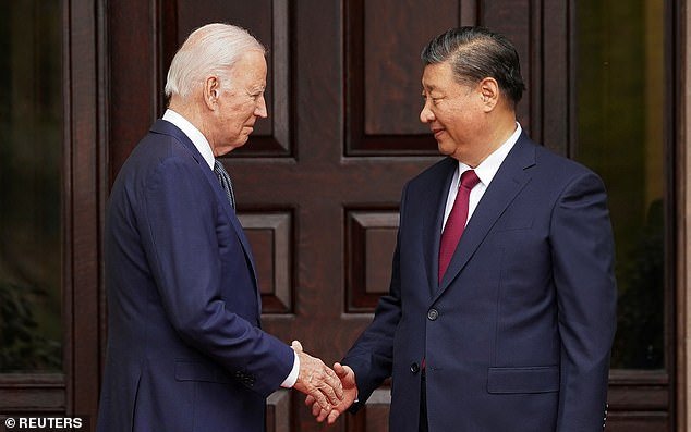 In November, Biden met with Chinese President Xi Jinping in San Francisco as the two held high-stakes talks on the US-China relationship.