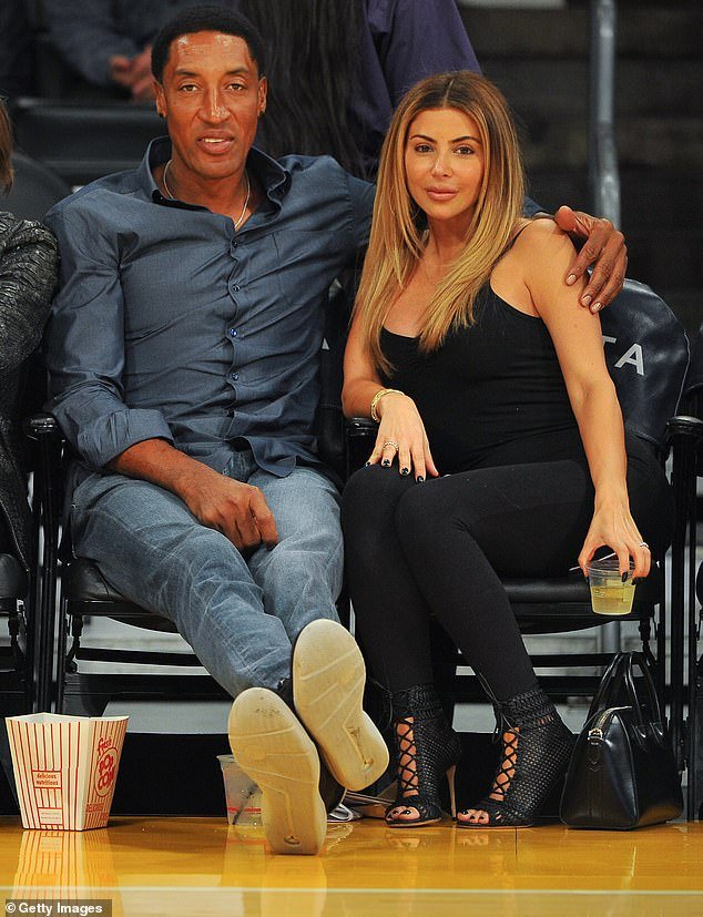 Larsa was married to basketball star Scottie Pippen, 58, from 1997 to 2021. Scottie and Marcus' father Michael were legendary teammates on the Chicago Bulls in the 1990s;  seen in 2017