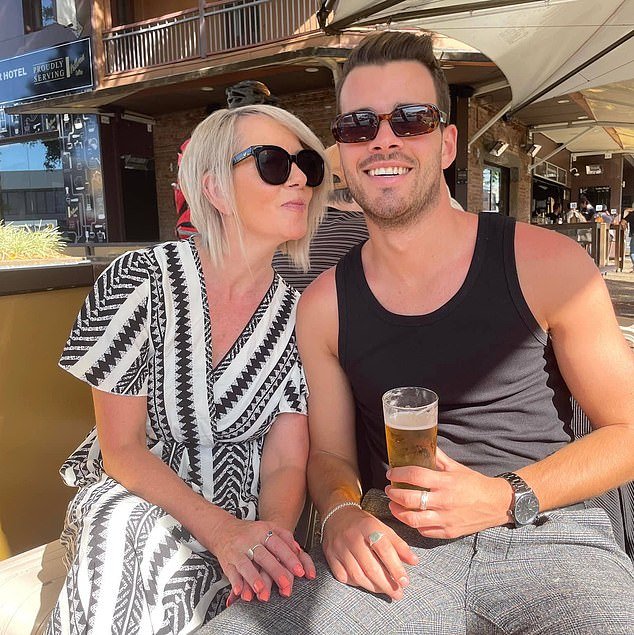 Helen Baird shared a tribute photo alongside her son Jesse in the aftermath of his alleged murder