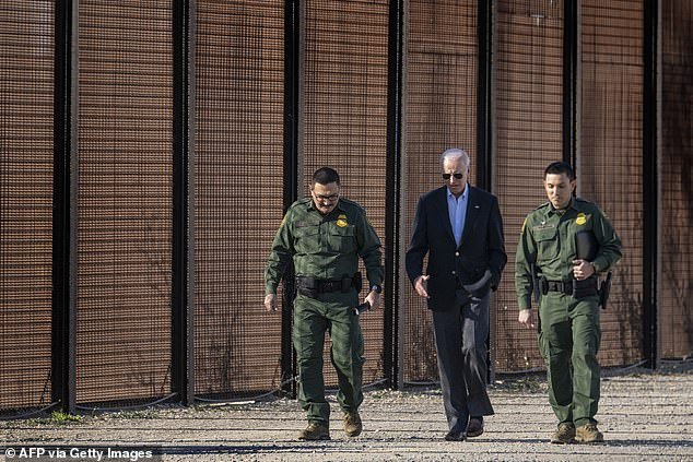 President Biden will visit the southern border on Thursday - the same day Trump will be in Eagle Pass and also visit a popular crossing along the Texas-Mexico border