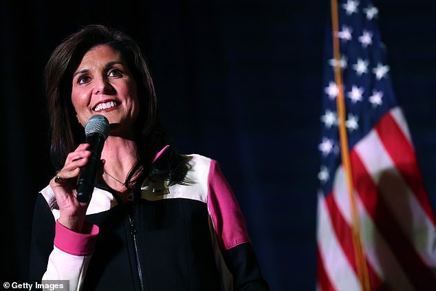 Former UN Ambassador.  Nikki Haley made a campaign stop in Grand Rapids, Michigan on Monday before moving to Minnesota and Colorado, the Super Tuesday state.  In Grand Rapids, she complained that Trump was trying to make the RNC his personal “box.”