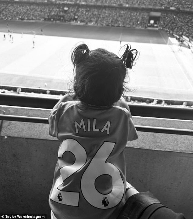 The couple share daughter Mila, 18 months
