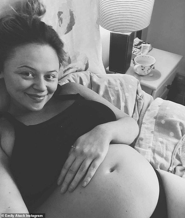 Emily proudly announced on Instagram at the beginning of January that she is expecting her first child with Alistair, also a step-cousin with whom she grew up