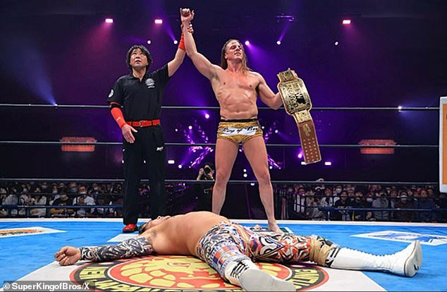 Riddle, who was recently crowned New Japan Pro-Wrestling World Television Champion, was released by WWE in September