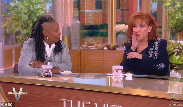 Whoopi explained to her co-host Joy Behar that she doesn't like it when people gossip and are 