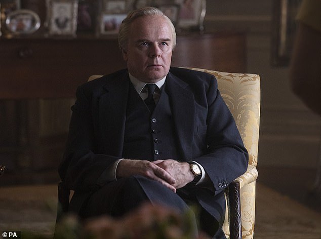 Jason Watkins played Harold Wilson in Netflix's royal drama The Crown (pictured in 2019)