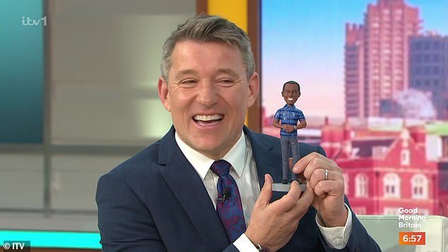 Ben Shephard started his last day on Good Morning Britain on Friday with his old presenter Kate Garraway