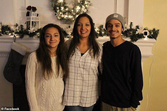 Lisa Lopez-Galvan, who was seen with her two children, 19-year-old Adrianna and 20-year-old Marc, died at the scene of the shooting during the Kansas City Chiefs Super Bowl parade, police and family members have revealed.  Her two children were also present and Marc was shot in the leg, relatives said
