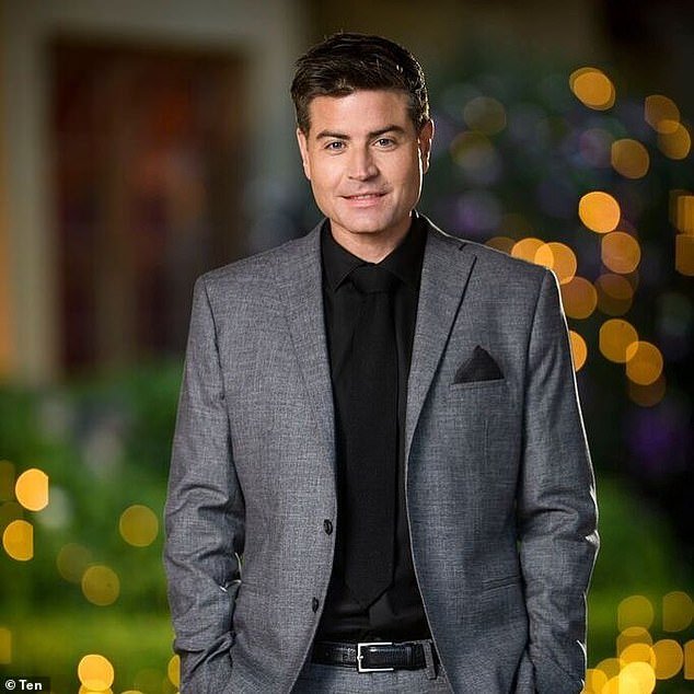 Fisher, who has two children from a previous marriage and is dating Michael Clarke , is a well-known socialite in the area, while Laundy won Sophie Monk's season of The Bachelorette.  Pictured: Stu Laundy on The Bachelorette in 2017