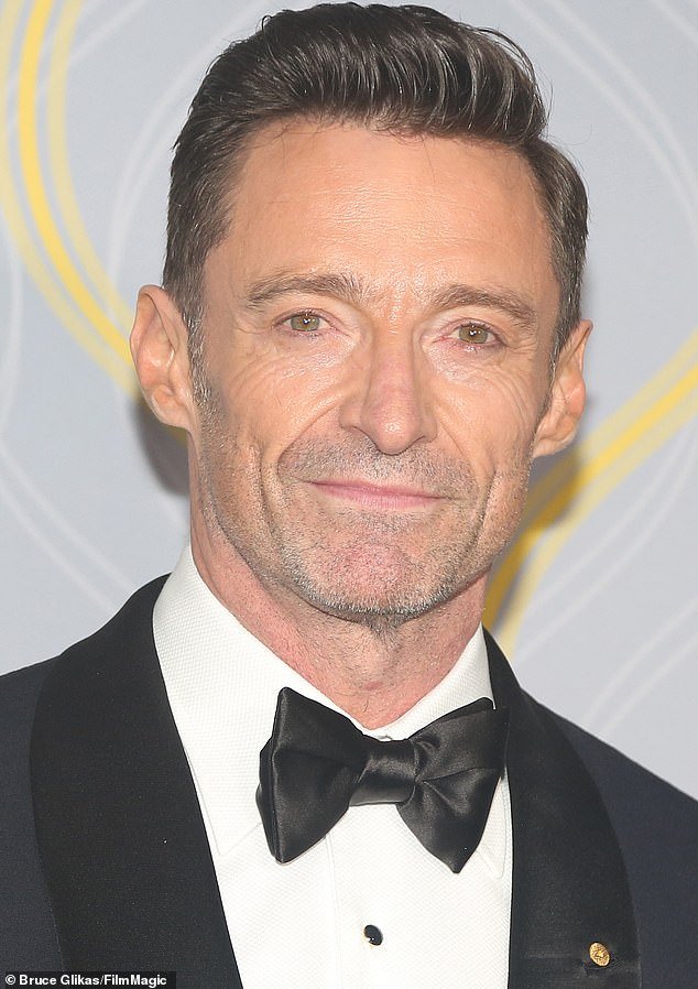 Australian accents like Hugh Jackman's (pictured) were considered most popular among men and women in a 2023 survey of 1,000 Americans