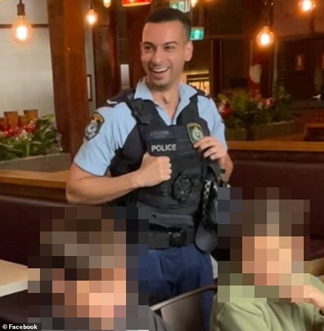 Beau Lamarre-Condon, 28, was a celebrity hunter before becoming a NSW police officer