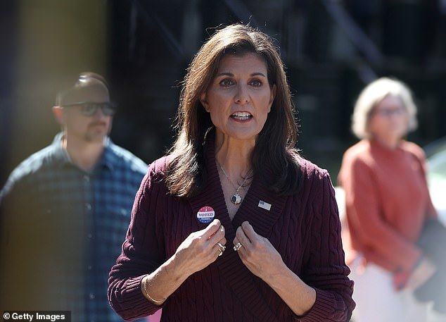 Republican presidential candidate Nikki Haley called former President Donald Trump 