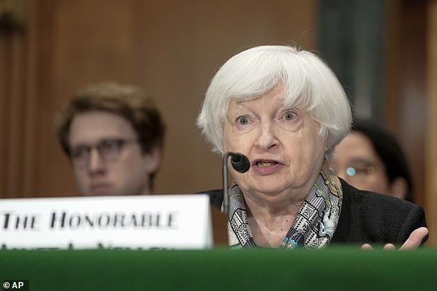Treasury Secretary Janet Yellen told lawmakers she would investigate why the department sent instructions to banks on how to search Americans' transaction data