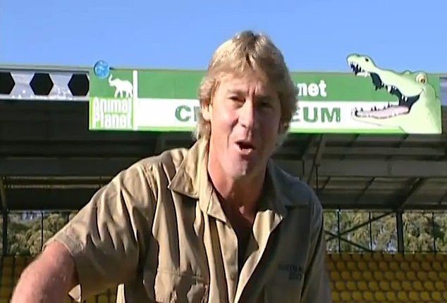 Rare footage has emerged of Croc Hunter Steve Irwin, filmed as a favor to a partner