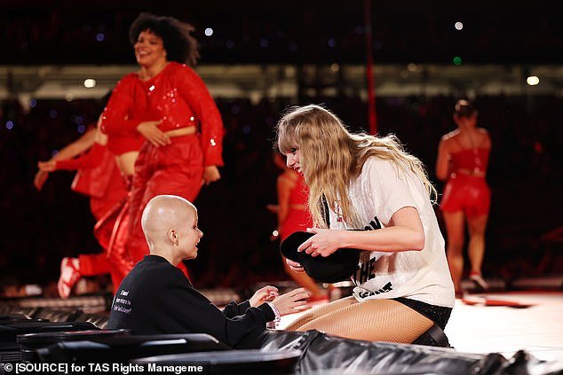 A young girl who created one of the most memorable moments of Taylor Swift's Australian tour has died, just weeks after her dream meeting with the superstar
