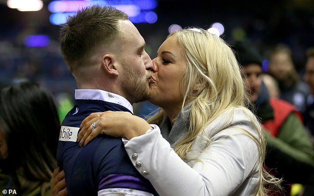 1709271897 575 Former Scotland captain Stuart Hogg was arrested outside his ex wifes