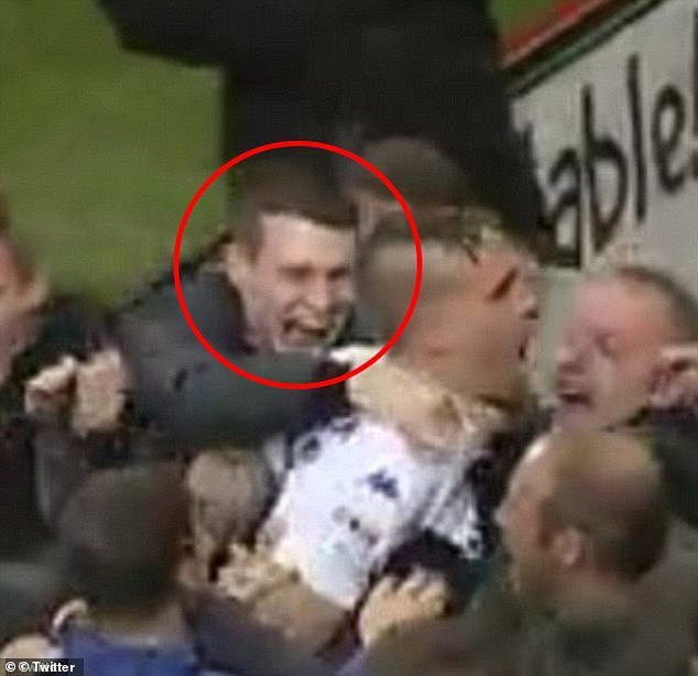 Cawley was spotted on the pitch during Leeds United's match at Norwich after his ban was lifted on appeal in 2016