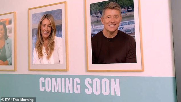 Paddy's appearance comes as Cat Deeley and Ben Shephard have been unveiled as the new presenters of This Morning