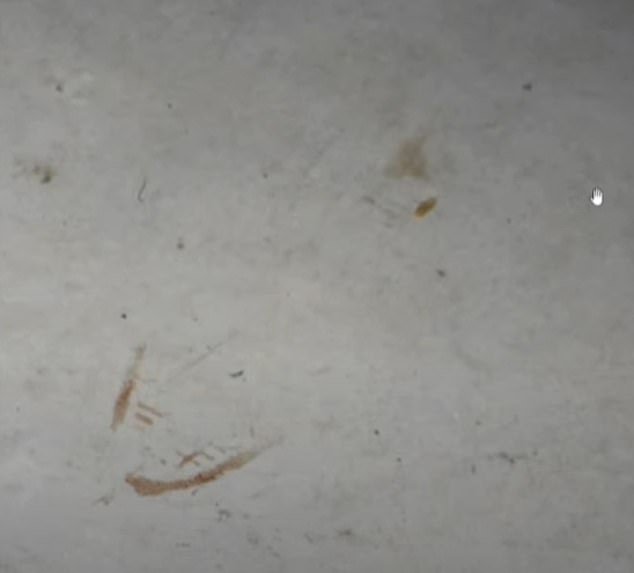 Police also found a bloody footprint in the garage where they believe Jennifer's body was moved