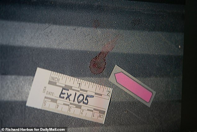 The gruesome evidence also included a bloodstain in Jennifer Dulos' Range Rover, which was parked in her garage