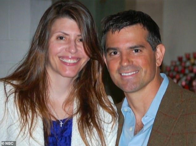 Jennifer and Fotis Dulos are depicted before her murder and his suicide