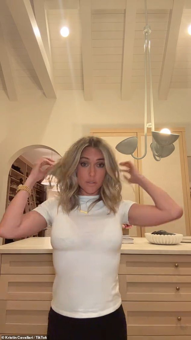 'What are you going to do about it?'  Cavallari mouthed off.  Another off-screen voice replied, “We're reporting,” and the Uncommon James founder asked, as he continued to lip-sync, “Are you going to arrest me?”  Are you going to give me a card?'
