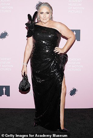 The Hairspray actress recently revealed her incredible weight loss transformation of 30 pounds in just four months;  seen in September 2023 in LA