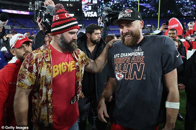 The Kelce brothers are two of the NFL's biggest stars thanks to their New Heights podcast
