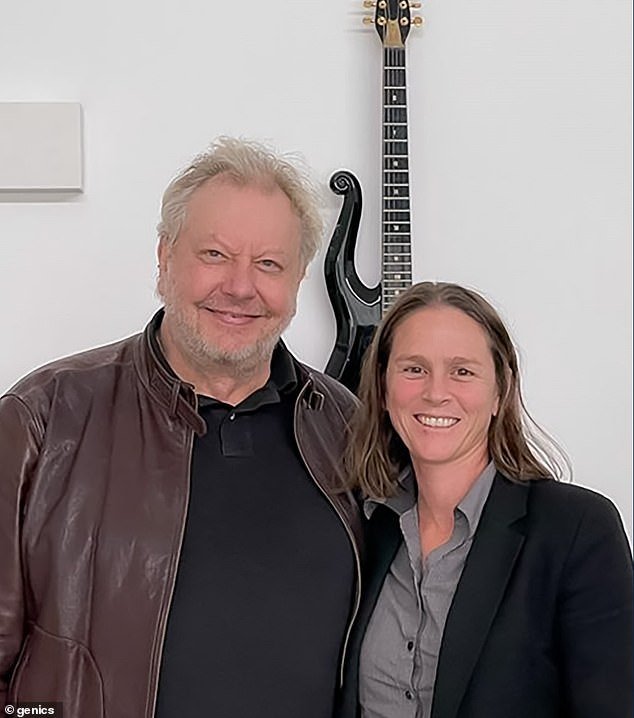 WiseTech Global founder is now Australia's richest boss, ousting mining magnate Andrew Forrest (pictured with CSIRO scientist and Genics founder Melony Sellers)
