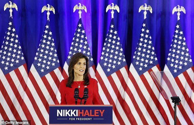 Red White and Blue: Haley ended her run after outlasting fellow Republican contenders, but won only in Vermont and Washington, D.C.