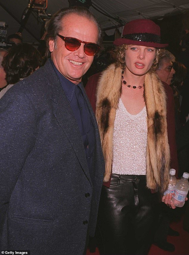 Jack and Lorraine's mother, model and actress Rebecca Broussard at the premiere of As Good As It Gets in 1997